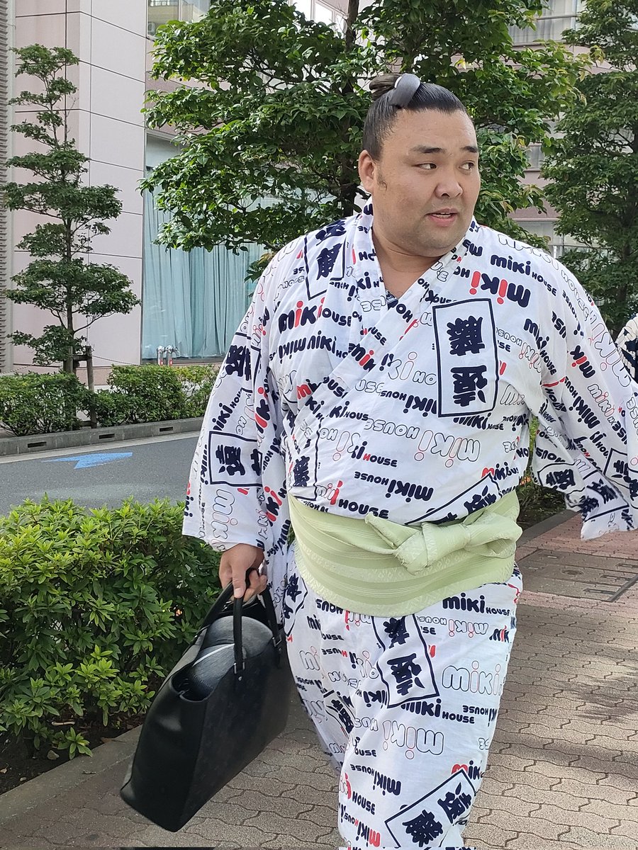 大相撲 反物 浴衣 着物 粗布 追手風部屋 遠藤 わ〜ちゃん | #遠藤#遠藤関 #追手風部屋 #大相撲#関取#初場所 #力士