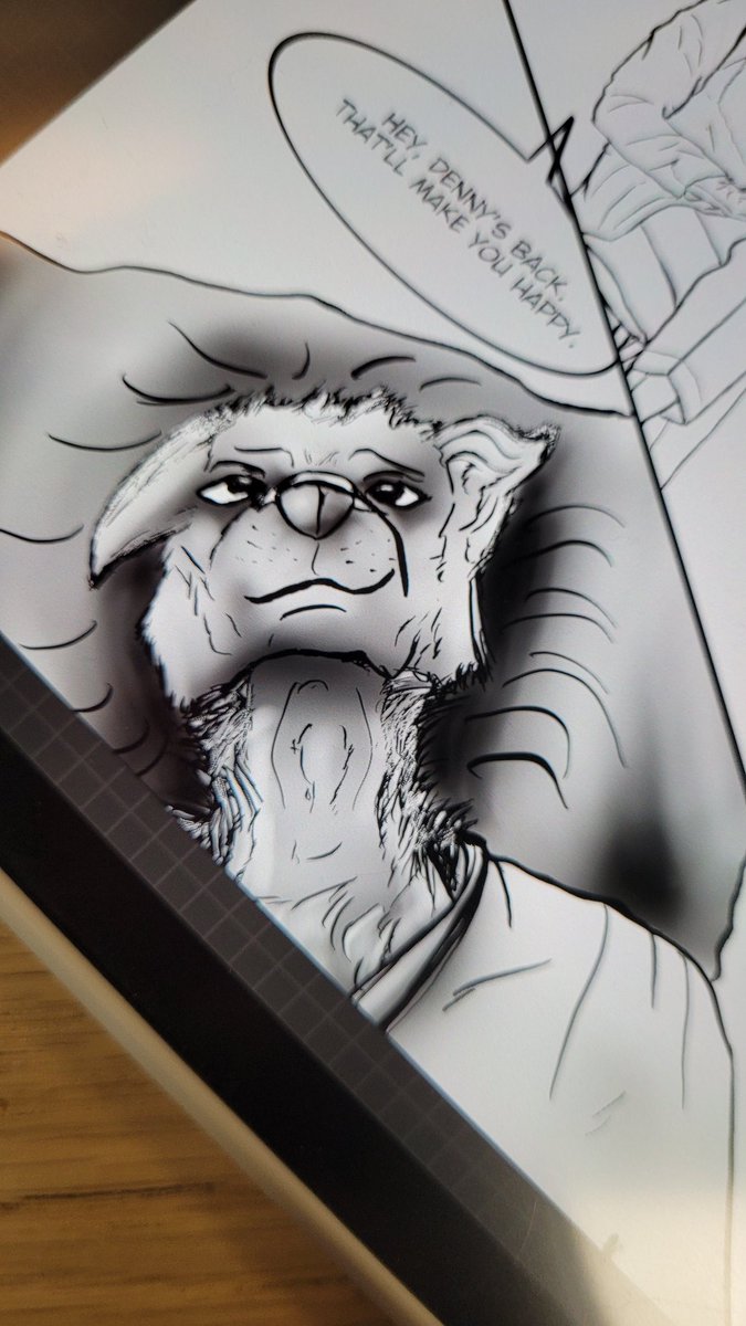 thewolvesart's tweet photo. Thinking. https://t.co/IEnjvZwJji