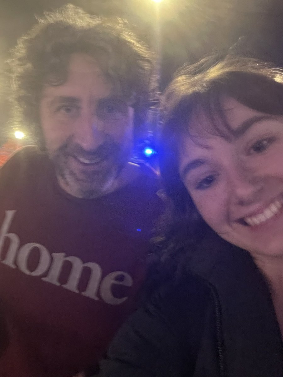I met the <a href="/watsoncomedian/">Mark Watson, still here but very much also Bluesky</a> !! Thank you for being so lovely, I was so nervous to ask for a picture. :)))