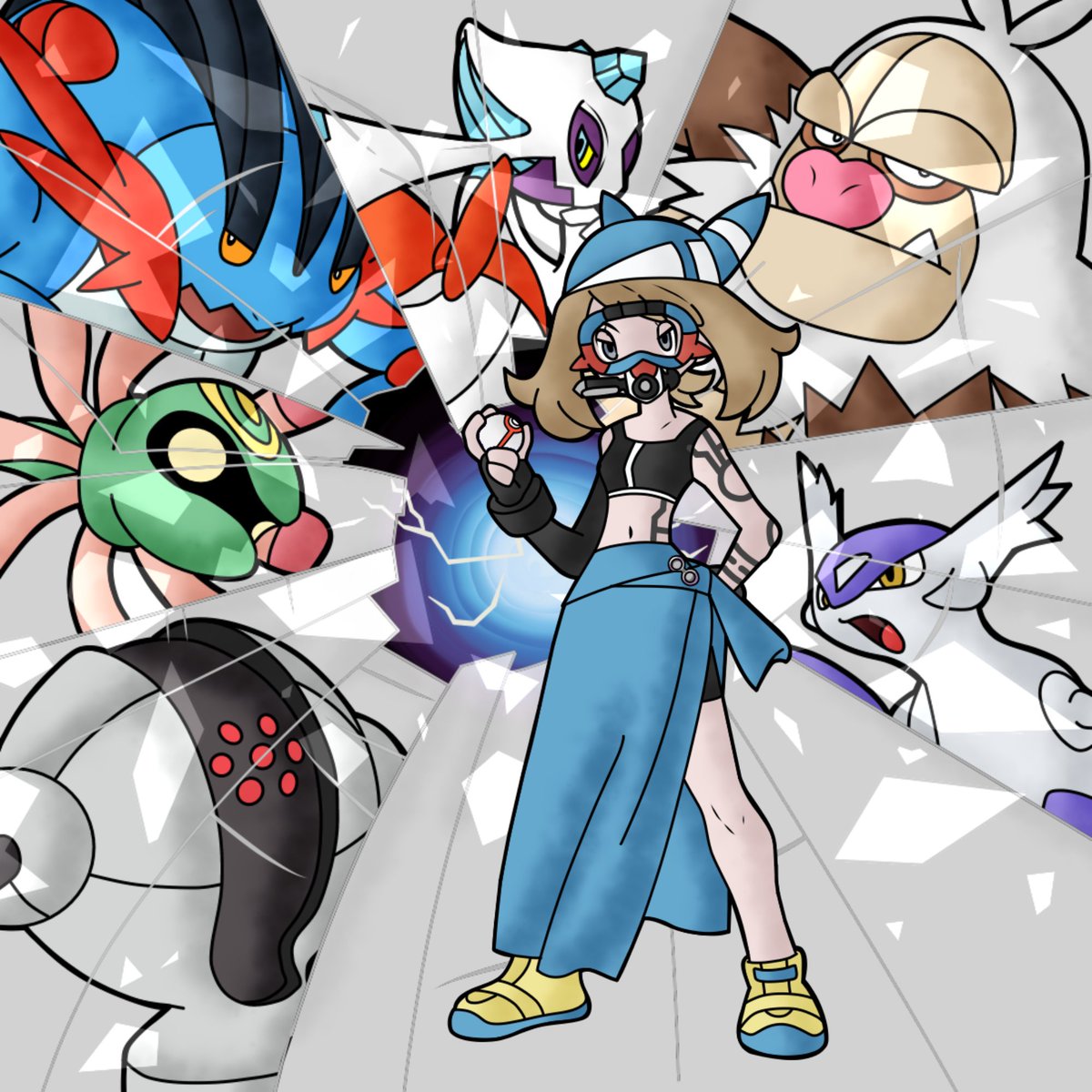 Shattered Legends AU Teams:
Brendan / May