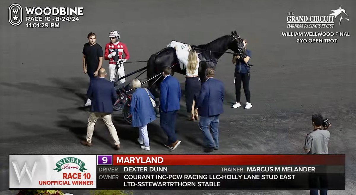 silvercitybree1's tweet photo. Wow! Maryland vinner överlägset William Wellwood Memorial på Woodbine Mohawk Park. Vilken insats och vilken upplevelse! 👏🏻💪🏻🙏🏼🥂 https://t.co/RVtpYYJhQ7