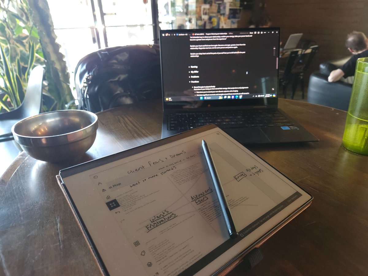 MitchellAntoan's tweet image. Day #1 of creating a new program.
Behind-the-scenes snapshot of how I start my process!

Follow along for more behind the scenes of how I build a coaching offer to serve my clients and to find out more about what I&apos;m building!

#BehindTheScenes #NewProject  #ProgramCreation