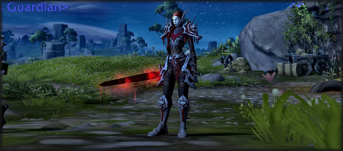 Imperious0212's tweet image. My #DeathKnight looks good in this #transmog!
#Warcraft|#TWW