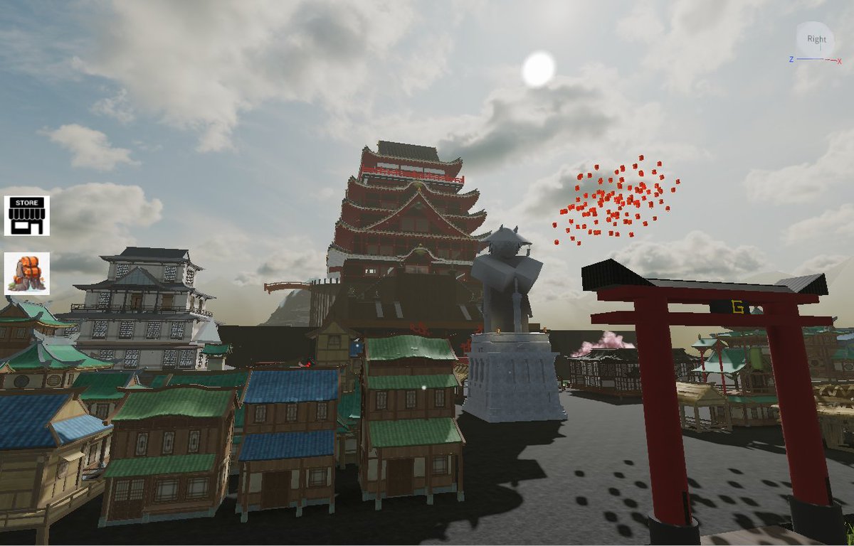 warkingdom_'s tweet photo. 🔥 On vous dévoile un premier aperçu de la partie samourai. Ce n’est que le début, et ça s'annonce épique ! Dites-nous ce que vous en pensez 👇 #Roblox  #OpenWorld #RobloxDev https://t.co/HNoJpwLKyW