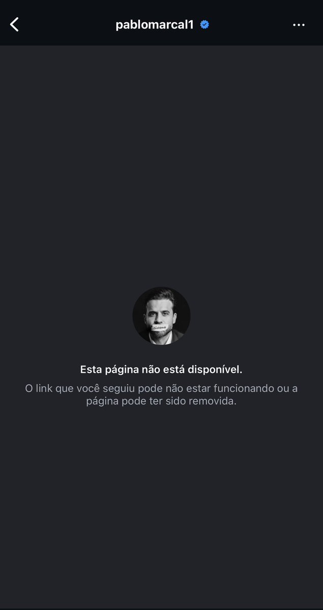 ojefersonbrito's tweet photo. À censura é real no Brasil! @elonmusk https://t.co/RsUQLKr5Zp