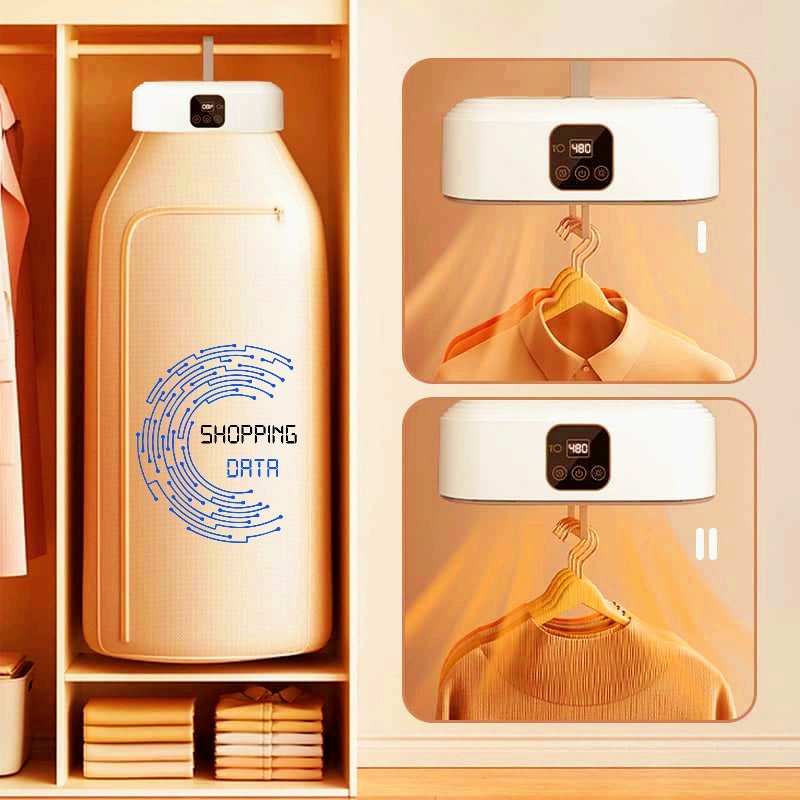 Shopping_Dataa's tweet image. مجفف الملابس الكهربائي: صندوق التجفيف المحمول هو حلاً مثاليًا لتجفيف جميع أنواع الملابس، سواء كانت للعائلة أو للفنادق. يتميز بتقنية متطورة توفر حرارة متساوية وتدفق هواء قوي لضمان تجفيف سريع وفعال. بغض النظر عن وزن الملابس، يمكنك الاعتماد على مجفف الملابس المحمول.