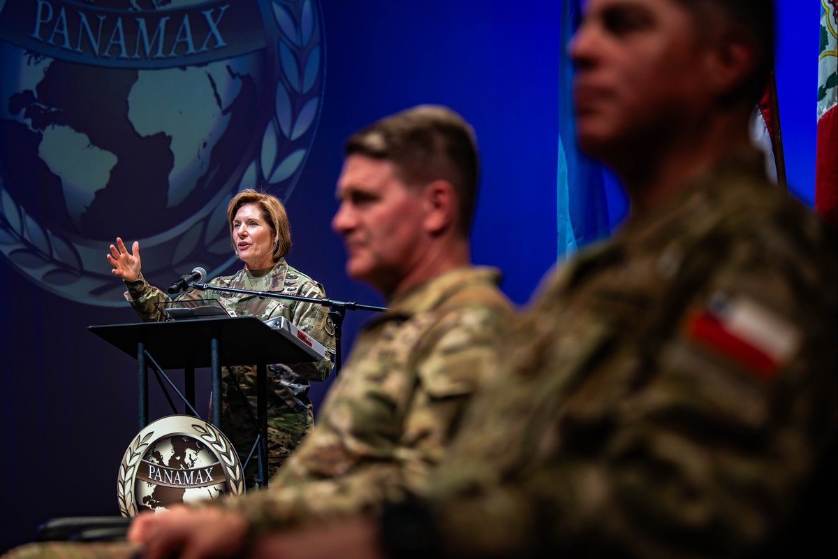USArmy's tweet image. PANAMAX24, a @Southcom-sponsored exercise held across various U.S. locations concluded Aug. 14, wrapping up a week of intensive military training and collaboration among Western Hemisphere partner nations. Read more ➡️ army.mil/article/278941