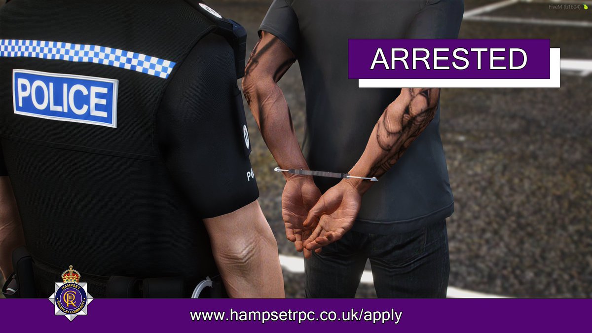 Hampset_RP's tweet image. #ARRESTED 

A 34 year-old male has been arrested for Suspicion Of Burglary after an incident in #Northam 

The offender is now in police custody and awaiting interview! 

#Fictional ^ 1953