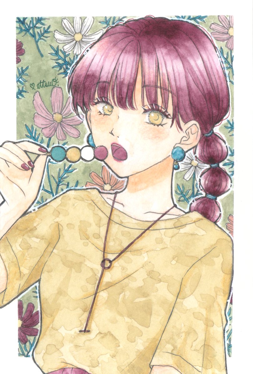 「#透明水彩 #アナログ絵」|めっつぉのイラスト