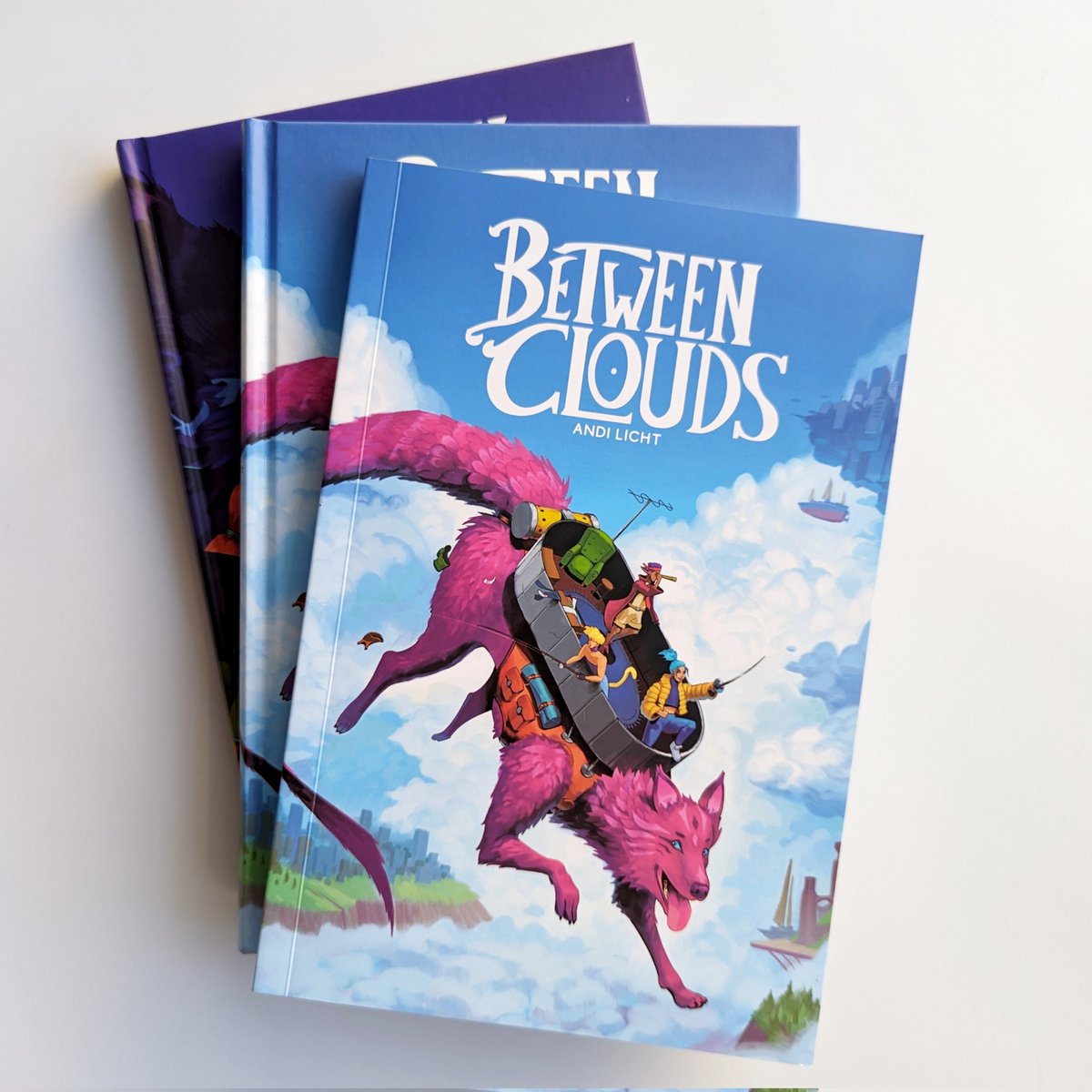 AndiMakesGames's tweet photo. Between Clouds won *Best Multiplayer TTRPG* at the @crit_awards this year! 🥳 A huge thank you to their entire team, and anyone who's supported this game along the way. Cheers! :) https://t.co/kjGYYfIRfn