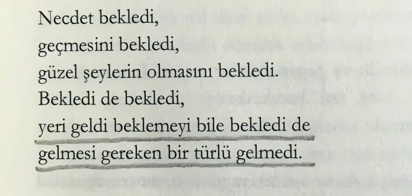 gelmesi gereken gelmedi çünkü başka yerlerde sefa sürüyordu.. mutluluğunu izleyip hem de beklemek aptallıktır belki de.