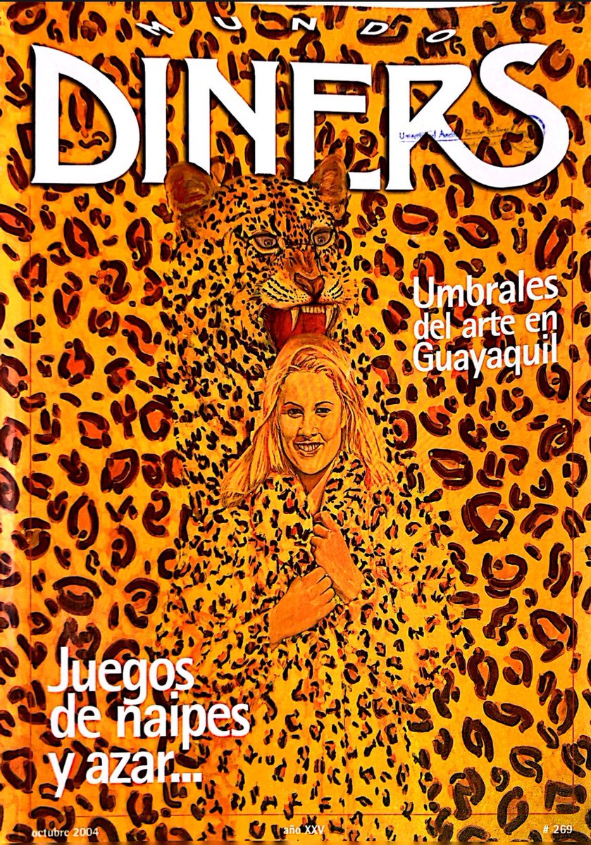 Hace 20 años, en octubre de 2004, Revista Diners publicó una portada sobre la inauguración de "Umbrales" en el Museo Antropológico y de Arte Contemporáneo (MAAC) de Guayaquil, el único museo de arte contemporáneo en ese entonces. 
#HistoriaDelPeriodismo #ArteEcuatoriano #Revista