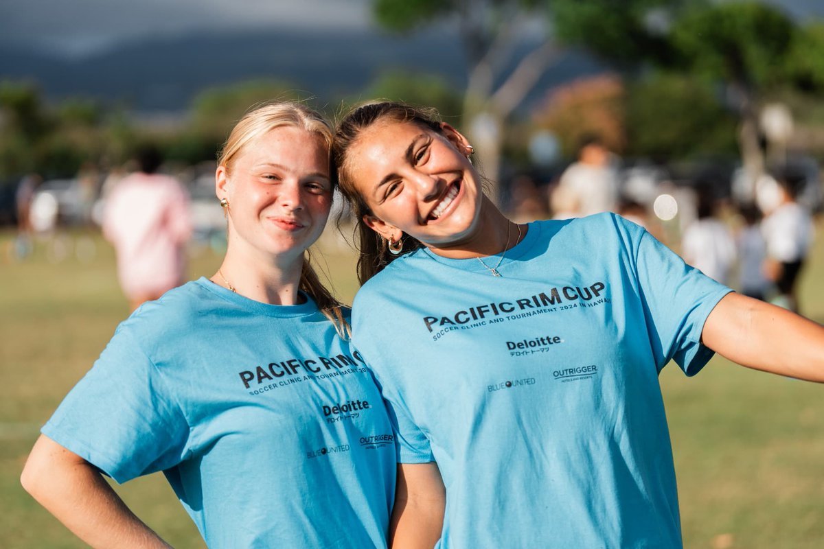 PacificRimCup's tweet photo. A huge Mahalo to our amazing coaches and staff for making the Pacific Rim Cup 2024 Powered by Deloitte Tohmatsu Consulting a resounding success🌺

#PacificRimCup 
👉https://t.co/3WtMCOKGD2

#Hawaii #BlueUnited #SeattleSounders #MLS @deloitte_jp @OutriggerResort @IACETRAVEL https://t.co/QrtdsPgLAz