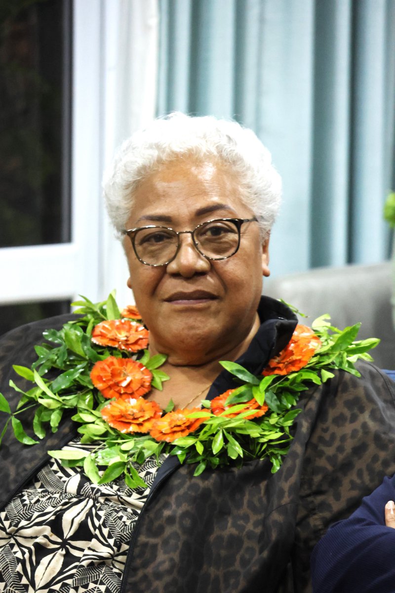 ForumSEC's tweet photo. Malo e lelei and welcome to 🇹🇴!

PM of 🇨🇰, Hon Mark Brown, PM of 🇼🇸, Hon Fiamē Mataʻafa, PM of 🇻🇺, Hon Charlot Salwai, President of 🇵🇫, H.E Moetai Brotherson, Deputy PM of 🇳🇿, Hon Winston Peters arrived for #PIFLM53 

A special welcome to #UNSG @antonioguterres https://t.co/1jAUzzxHJj