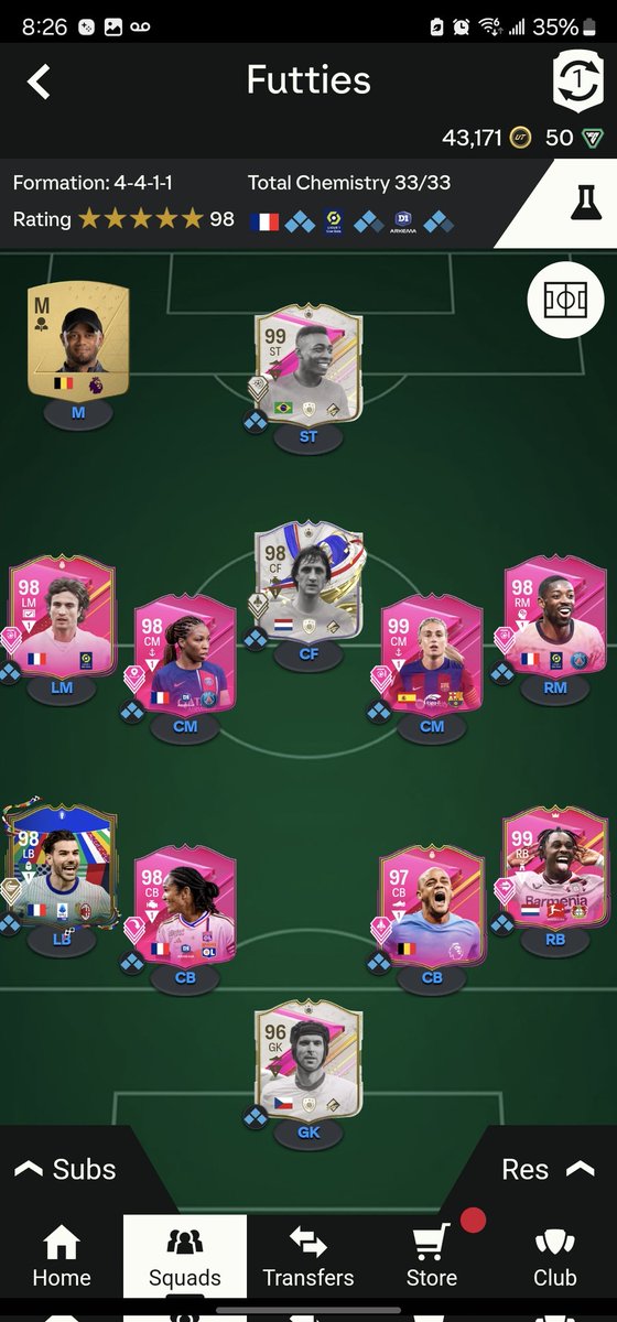 Dr_Sethers's tweet photo. @Jake_FutTrading What list am I on? Lol pelé packed as well https://t.co/tu6U8KMAN5