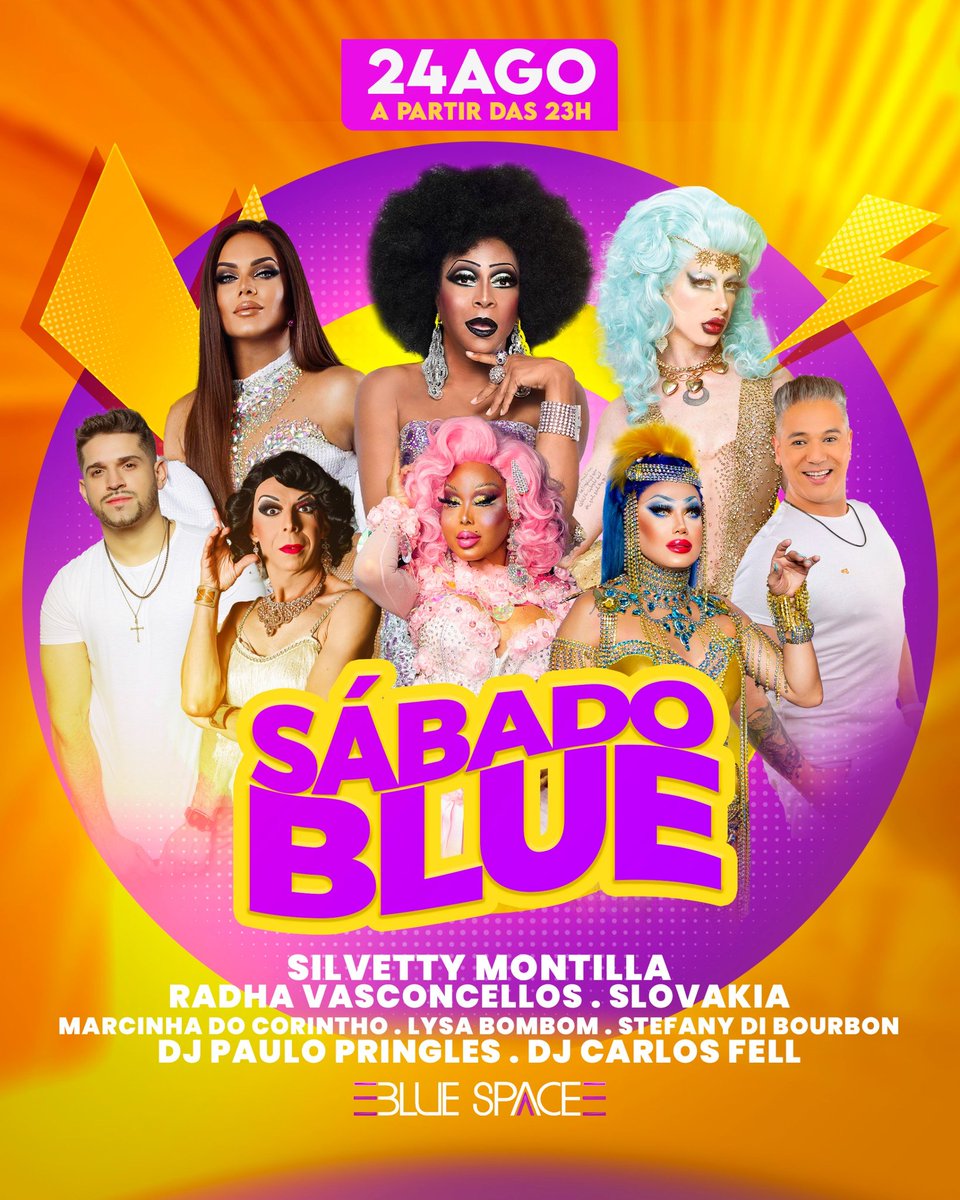 Hoje, a partir das 19h - BLUE SPACE

Show às 2h30.

Com nome na lista: 20 primeiros VIP, os demais $ 20 entrada até 1h: bit.ly/3IUHDrx

Rua Brigadeiro Galvão, 723 - Barra Funda - São Paulo - SP (Metrô Marechal Deodoro)