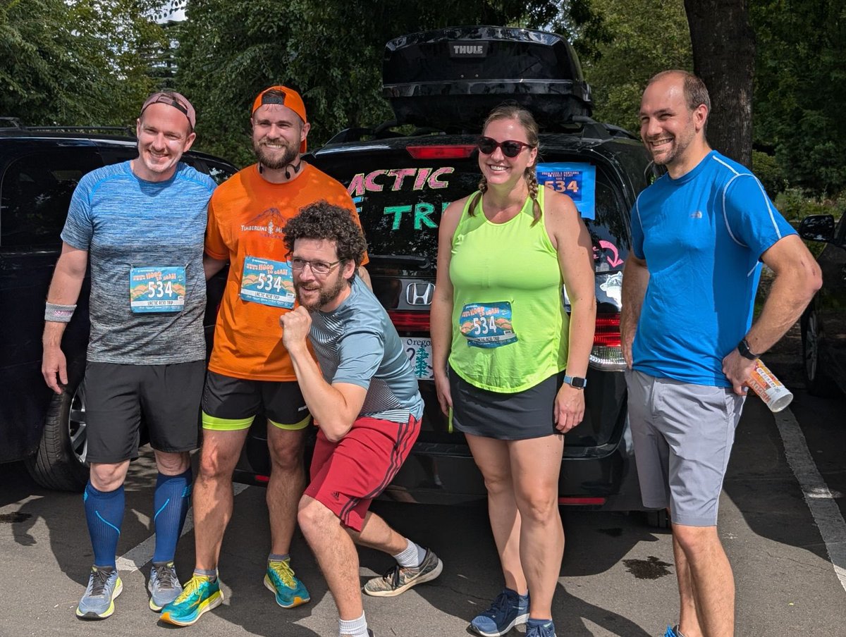 DarrensNetwork's tweet photo. 3rd year of Hood to Coast with Lactic Acid Trip
2022 Runner 11
2023 Runner 5
2024 Runner 9
Love my team and friends!
Cannot wait for it again next year. #Van2Life https://t.co/HmE2xgftNe