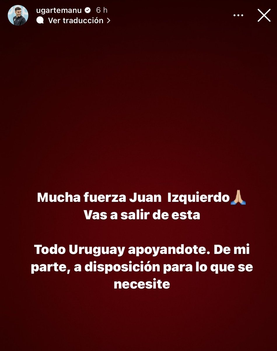 🇺🇾 Todo Uruguay con Juan Izquierdo.

🙏🏼 #FuerzaJuan