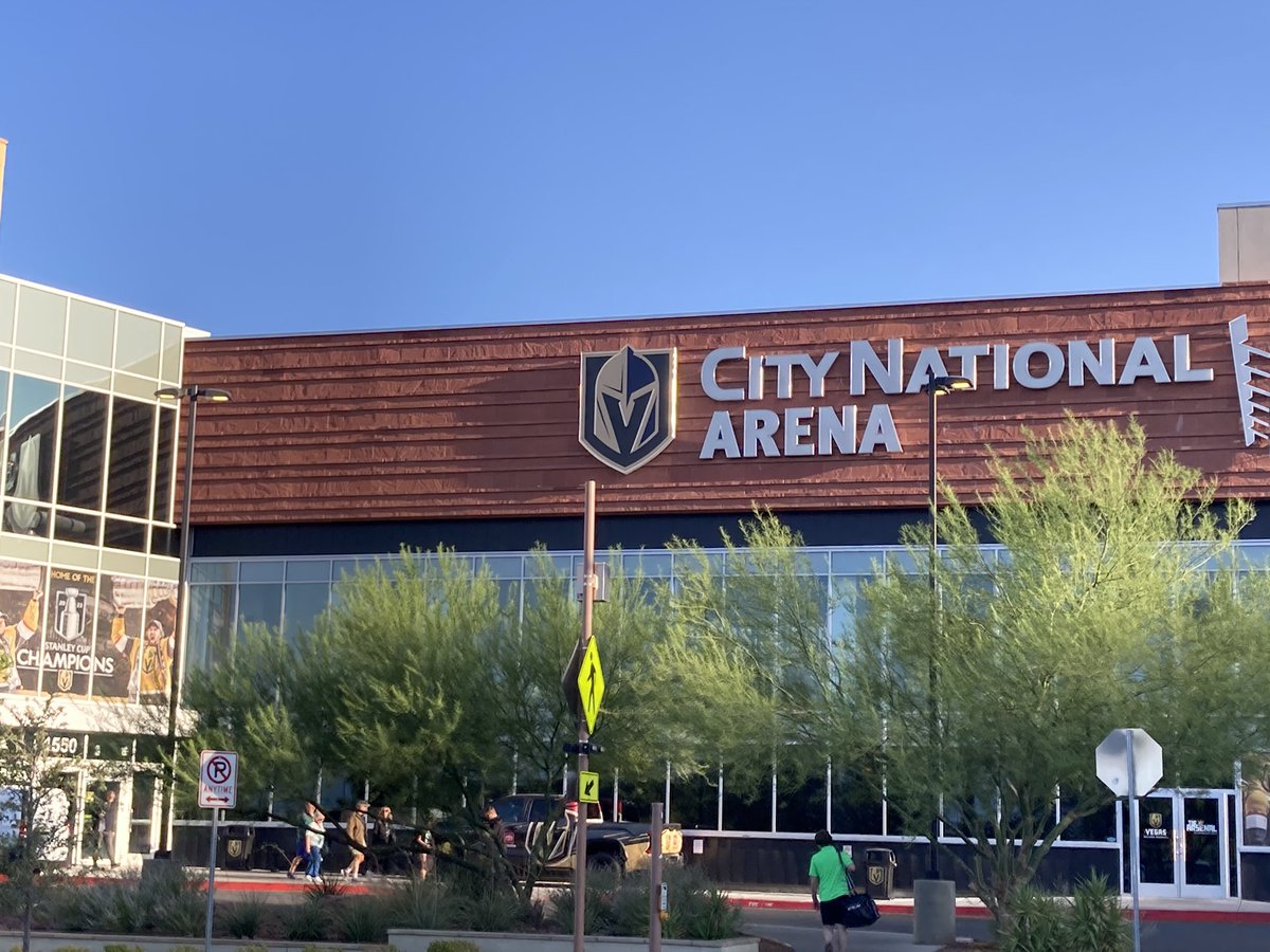 SteveHoem's tweet photo. In Vegas this weekend to kick off the 2024-25 hockey season with the Anaheim Ducks High School Hockey League Vegas Showcase. Capo Coyotes Varsity 1, 2 and JV teams are playing back-to-back-to-back tonight at City National Arena. #ADHSHL #LetsGoYotes https://t.co/pMTcO0hRms