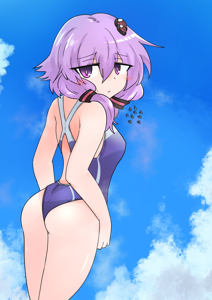 競泳水着着ろッ 結月ッ 