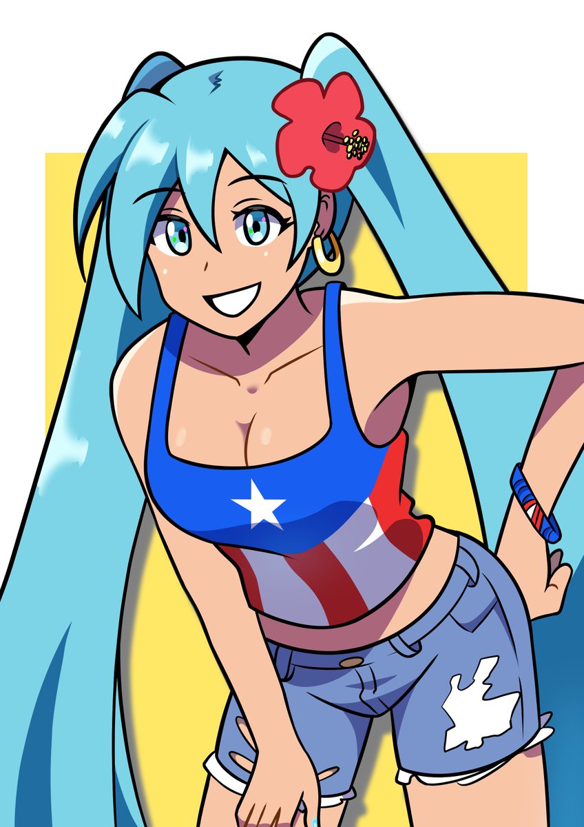 Puerto Rican Miku