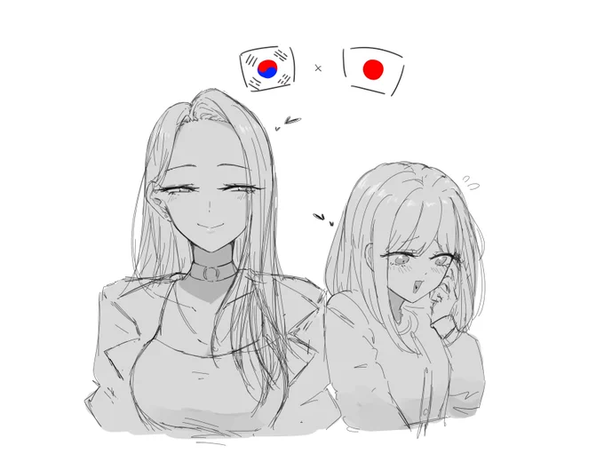 日韓百合...