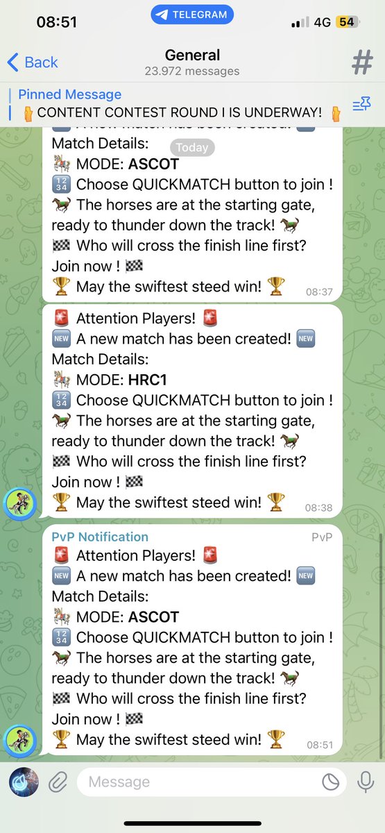 Tfarmio's tweet photo. Matches are happening every minute, we will soon add big prizes for the leaderboard leaders.

There is a free horse ( 5TON ) giveaway event, make sure you don't miss this opportunity

Play : https://t.co/V1pufa5R3E

#TON #GameFi #Tfarm https://t.co/nzGkXmMIEw