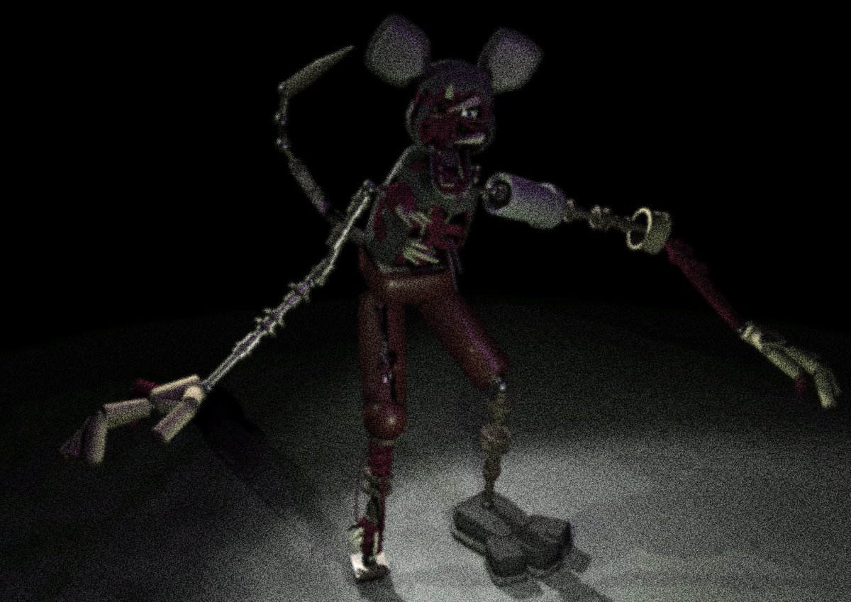 Glich311's tweet photo. Zombie animatronico

#FNAF #fnafart #fnaffanart #3Dart #OC https://t.co/Lw7EyKgX9q