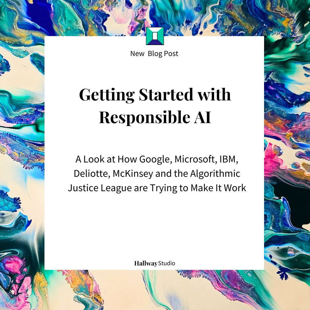 In my latest post, I dive into how industry leaders like IBM, Google, and Microsoft are implementing Responsible AI so you can get started with it 
hallwaystudio.com/post/how-big-p…

#ResponsibleAI #EthicalAI #AITransparency #TechForGood #AIethics #AIGovernance