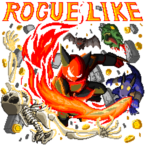 PyricInferno's tweet photo. I play a lot of roguelikes apparently https://t.co/nsd73jJdYg