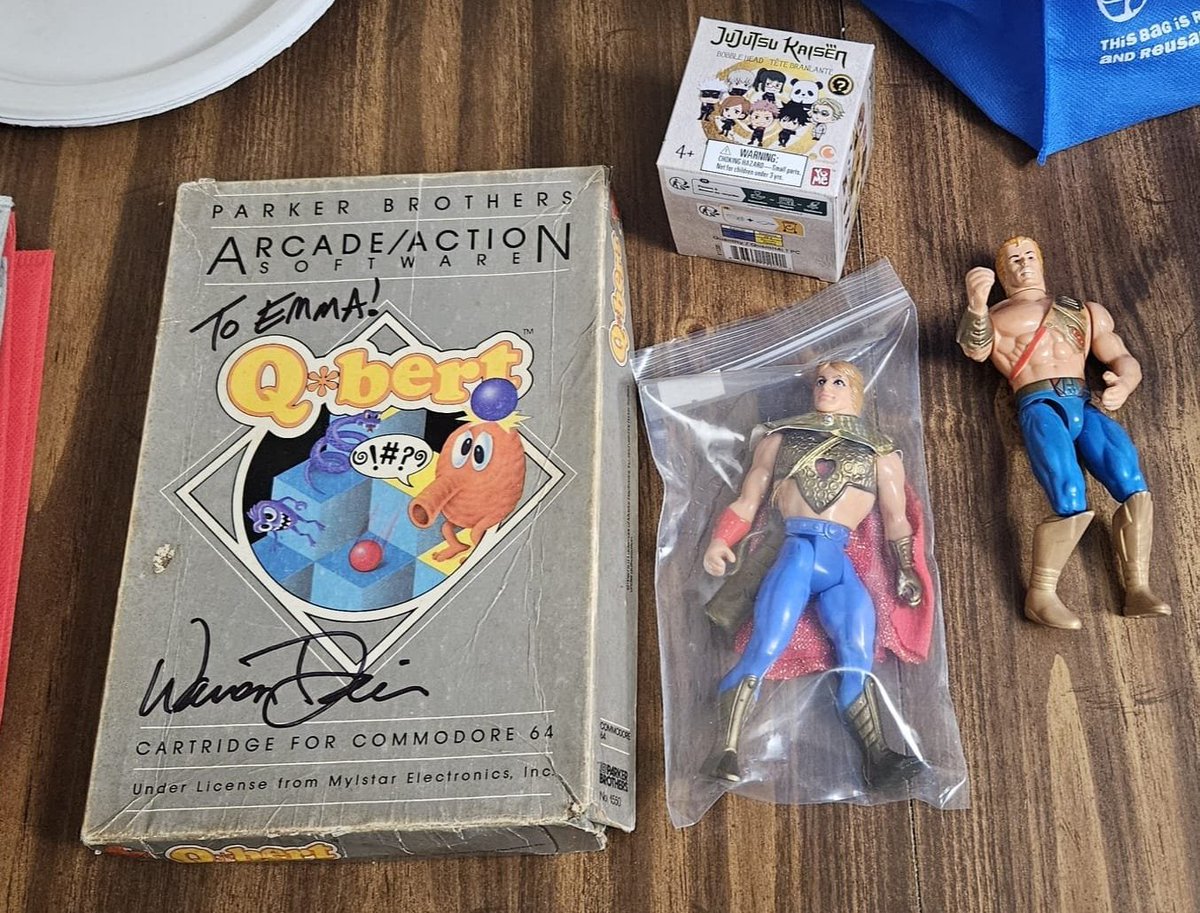 My haul from day 2 of <a href="/RetroWorldExpo/">RetroWorld Expo</a>