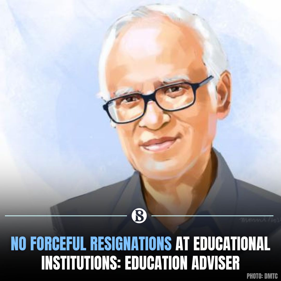 tbsnewsbd's tweet image. During a meeting with education ministry officials today (25 August), the adviser said that actions will be taken against officials of #educational_institutions if valid allegations are found against them

Link in Comments

#forcefulresignation #WahiduddinMahmud #TBSNews