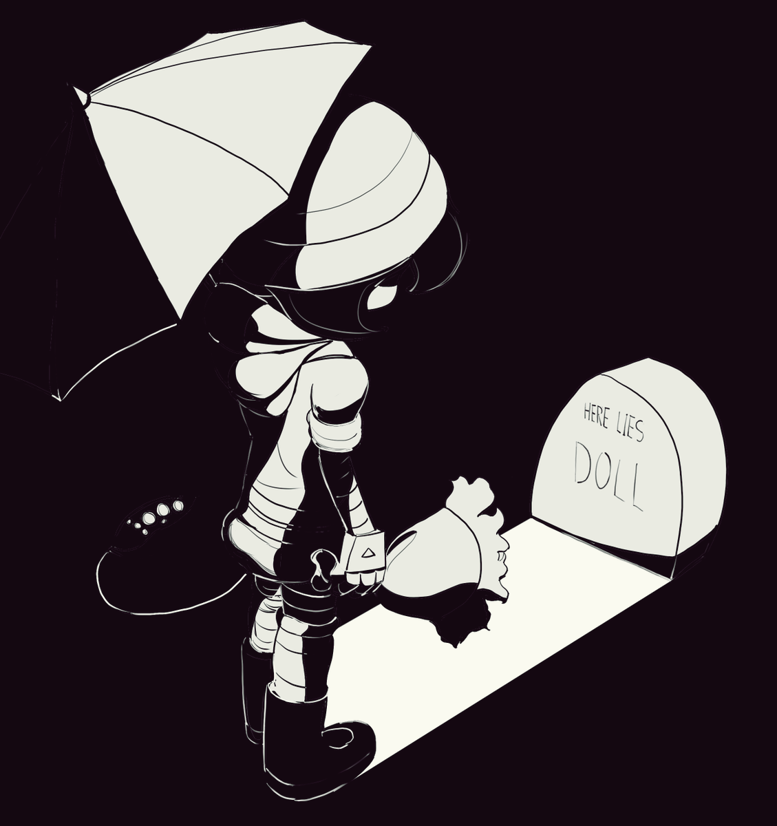"I fought back, Doll."
#murderdrones #doll #uzidoorman