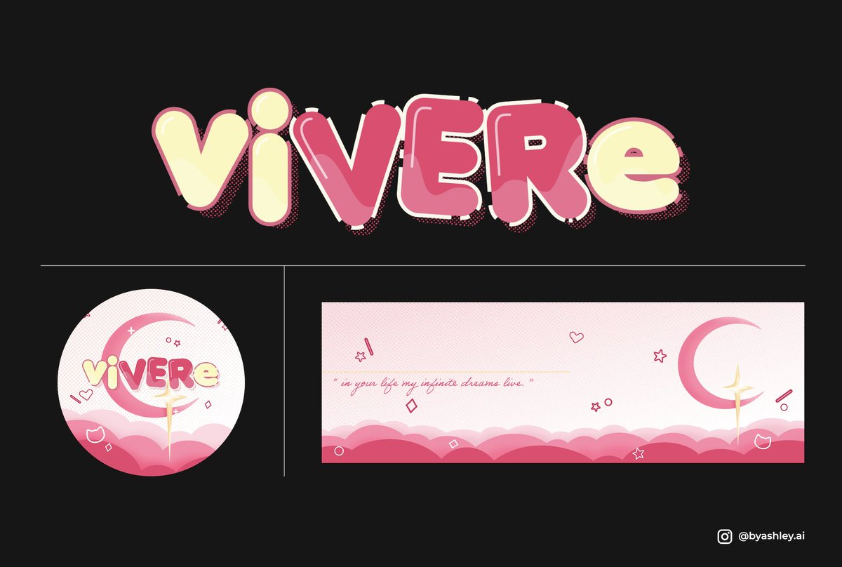 ashleyalouette's tweet photo. I was in charge of the logo and graphic identity for @amaviVERe ๐ This was a fun experience, thanks for having me! ๐ฉท
#VVProject #VerCakeDay2024 https://t.co/QTXpJfD8sz