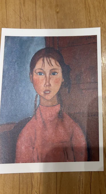 モディリアーニの絵を見るために名古屋城美術館にも行った学芸員さんに常設展だけ見にきたことを伝えたら「ええ!?け、稀有な方でいらっしゃる…!」って言われた 