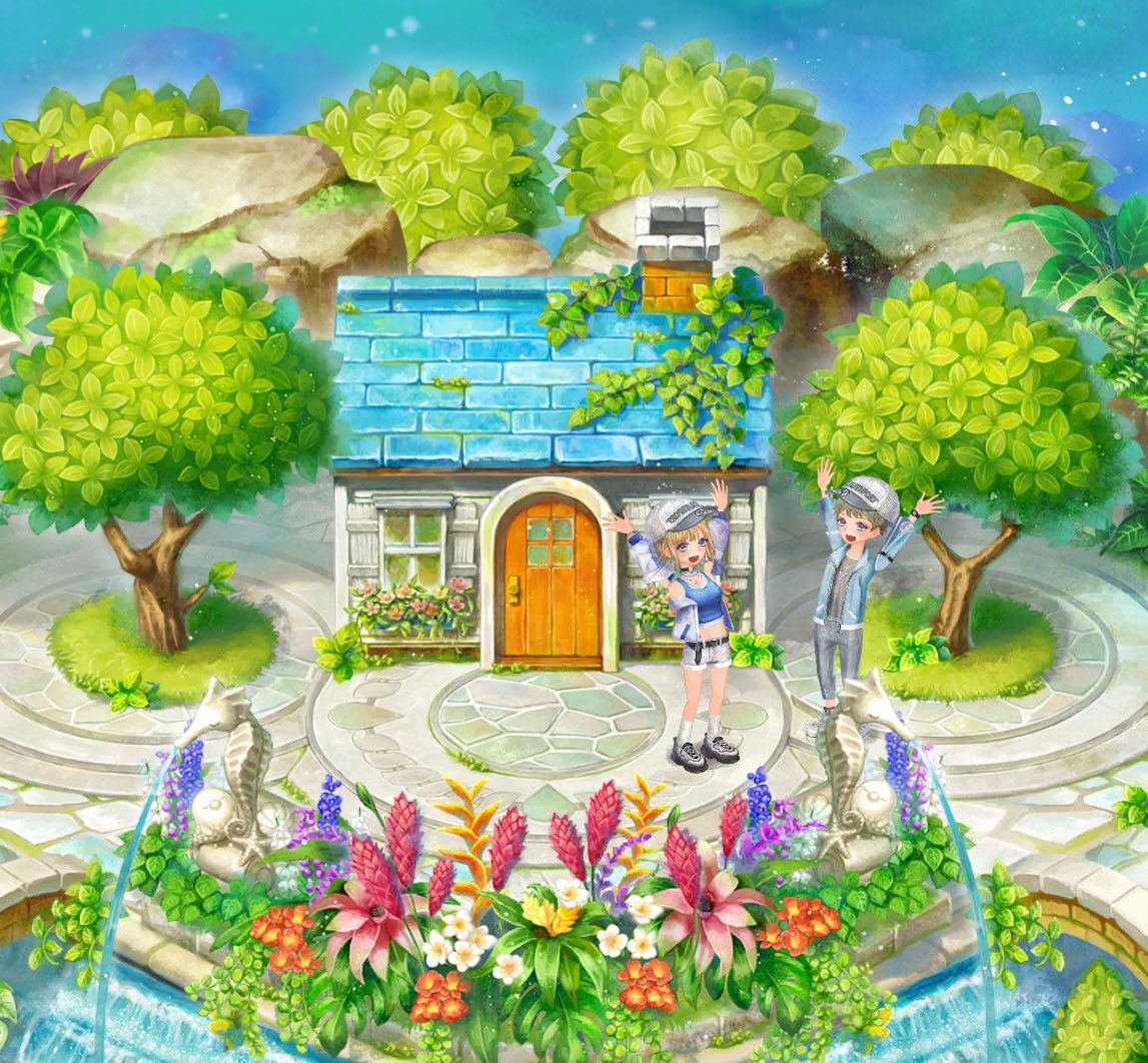 rapixgame's tweet photo. 仲良しさんとアクチェ完了𓂃🎀𓈒𓏸

 #恋庭 https://t.co/2lhLfzdHcV