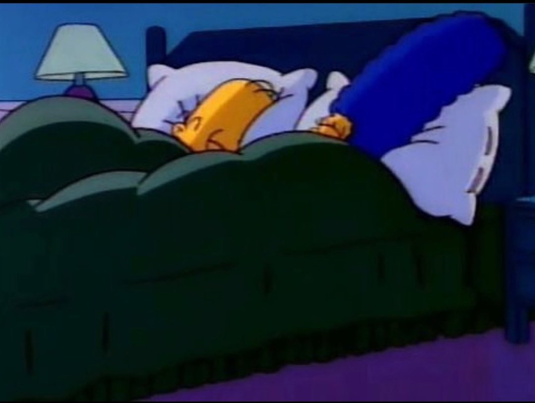 Con el frío que hace yo solo quiero dormir así con él