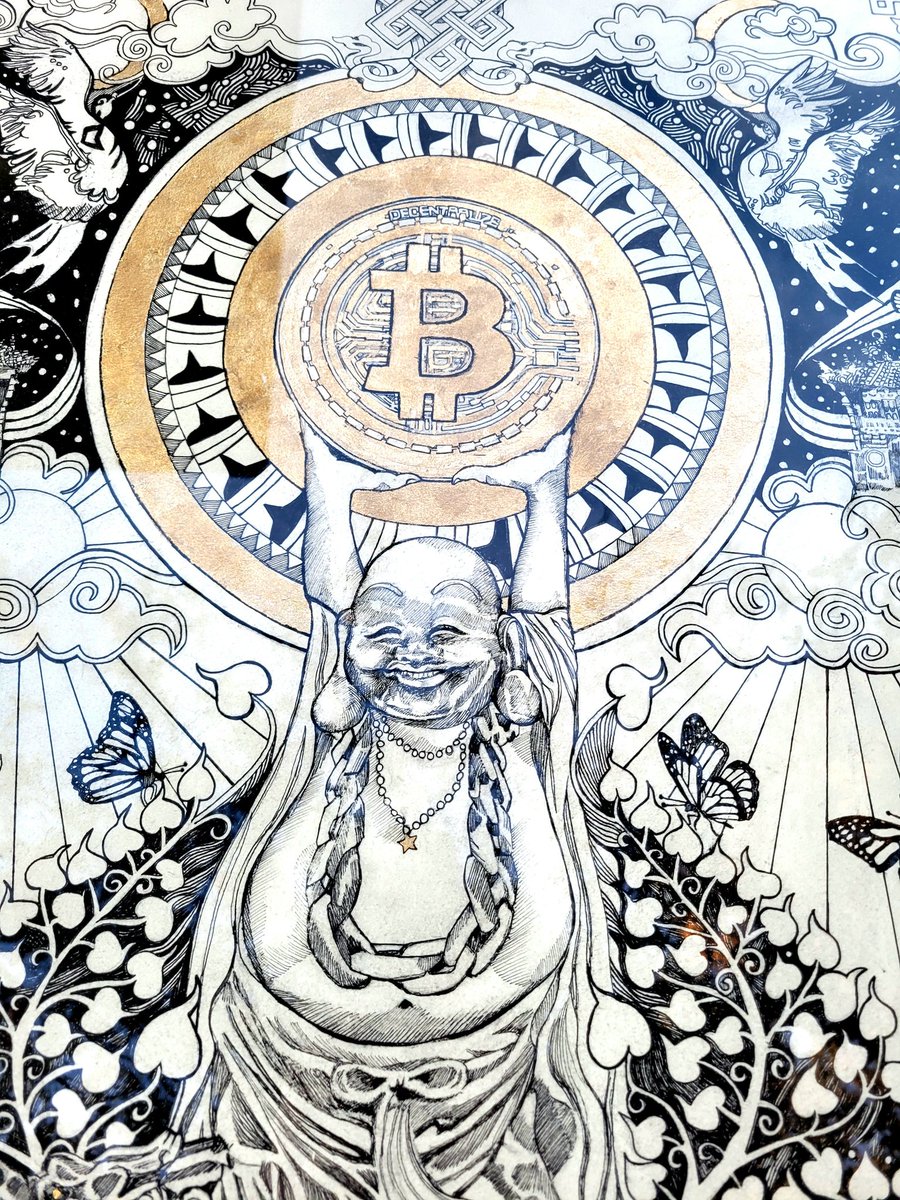 godsofbitcoin's tweet image. Gods of Bitcoin Vol 1: Bitcoin Buddha ... Prints Available Soon ... Stay tuned #Art #BitcoinArt #Arte #Kunnen #Kunstwerk #Buddha #Bitcoin #BTC $BTC #wenmoon