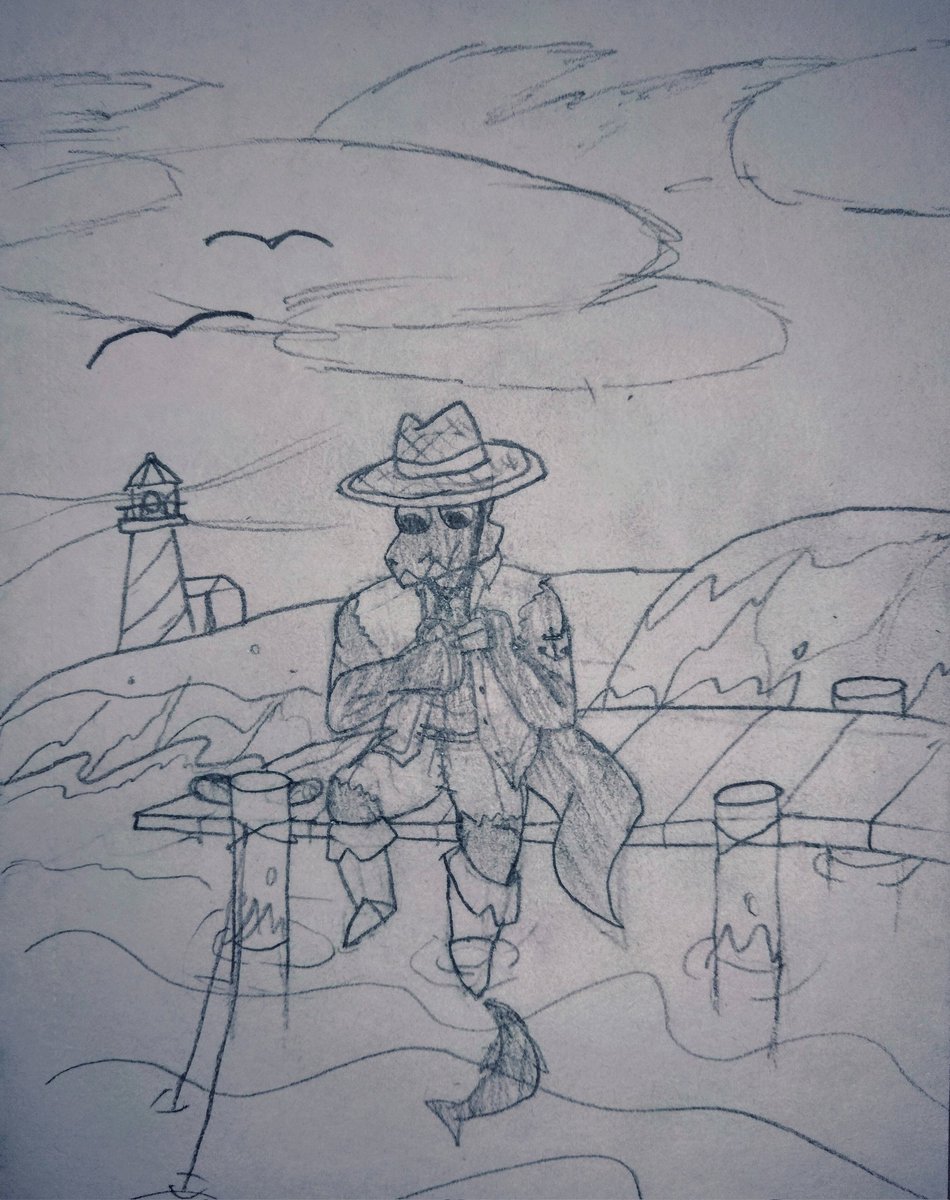 It's been a struggle in Maine. Work is rough, sleeping in tents for months, new sketchbook has crappy paper...

But I feel like I'm beginning to thrive here in a weird way. Coastal culture has a strong vibe to say the very least.