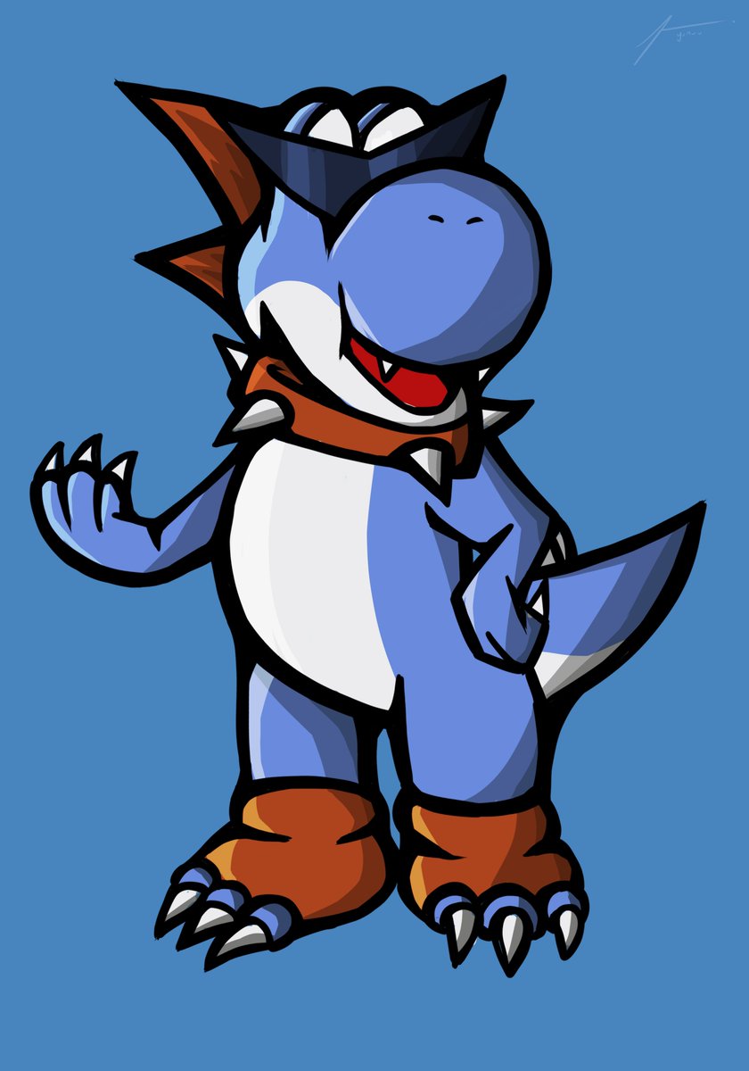 0_juano's tweet photo. 😎
#Yoshi #fanart https://t.co/VL9sT7bXhP