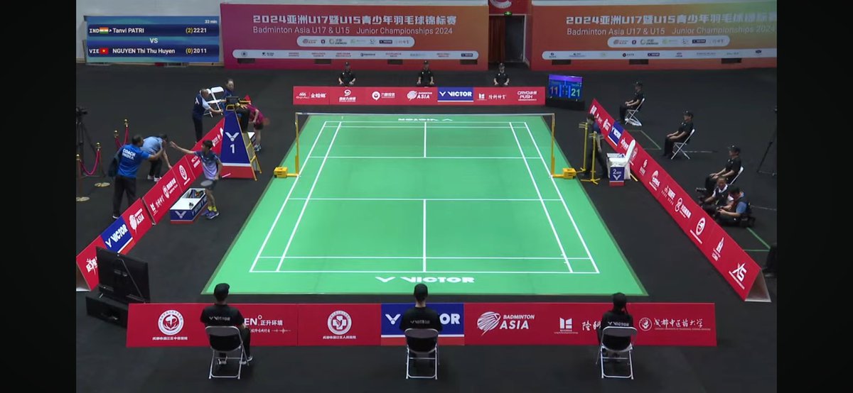 Congrats to 13 yr old Tanvi Patri as she wins Badminton Asia U15 Jr Championships 2024. 

22 21 Tanvi Patri 🇮🇳
20 11 Nguyen Thi Thu Huyen🇻🇳

Wonderful talent &amp; temperament. Proud to support her since she was 11 years old <a href="/OGQ_India/">OGQ</a> <a href="/ppbaindia/">Prakash Padukone Badminton Academy (PPBA) 🇮🇳</a> <a href="/Sports_PDCSE/">Padukone - Dravid Centre For Sports Excellence</a>