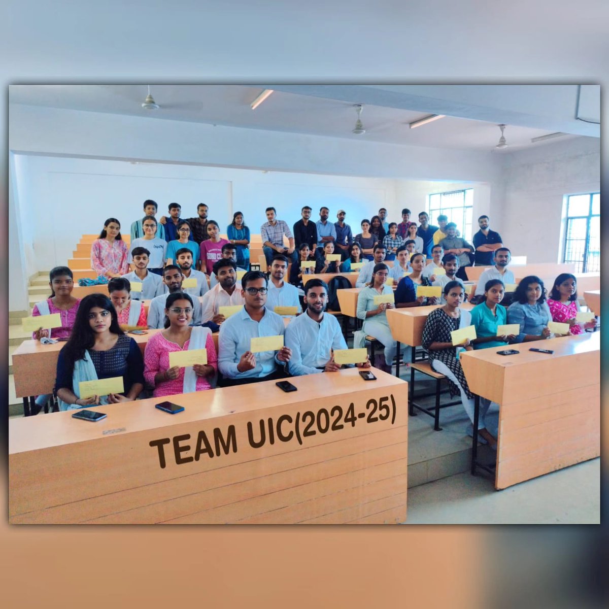 iic_mmmut's tweet photo. "Every new beginning has the promise and prospects of a brighter future"- Oscar Wilde

Team UIC under IIC is delighted to share the glimpses of the induction letter distribution ceremony.

#induction_letter_distribution
#inspiring_individuals
#Institution's_Innovation_Council https://t.co/g6S5s89dQd