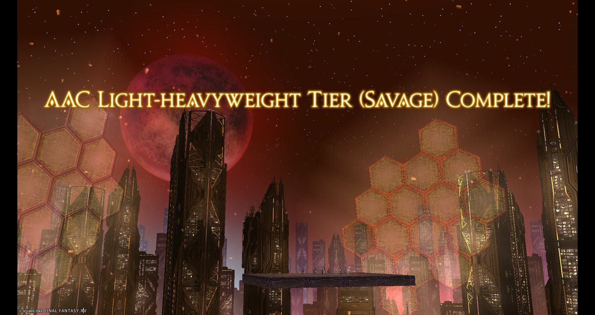 Raid tier complete! 
A first ever for me and all within a month post release!