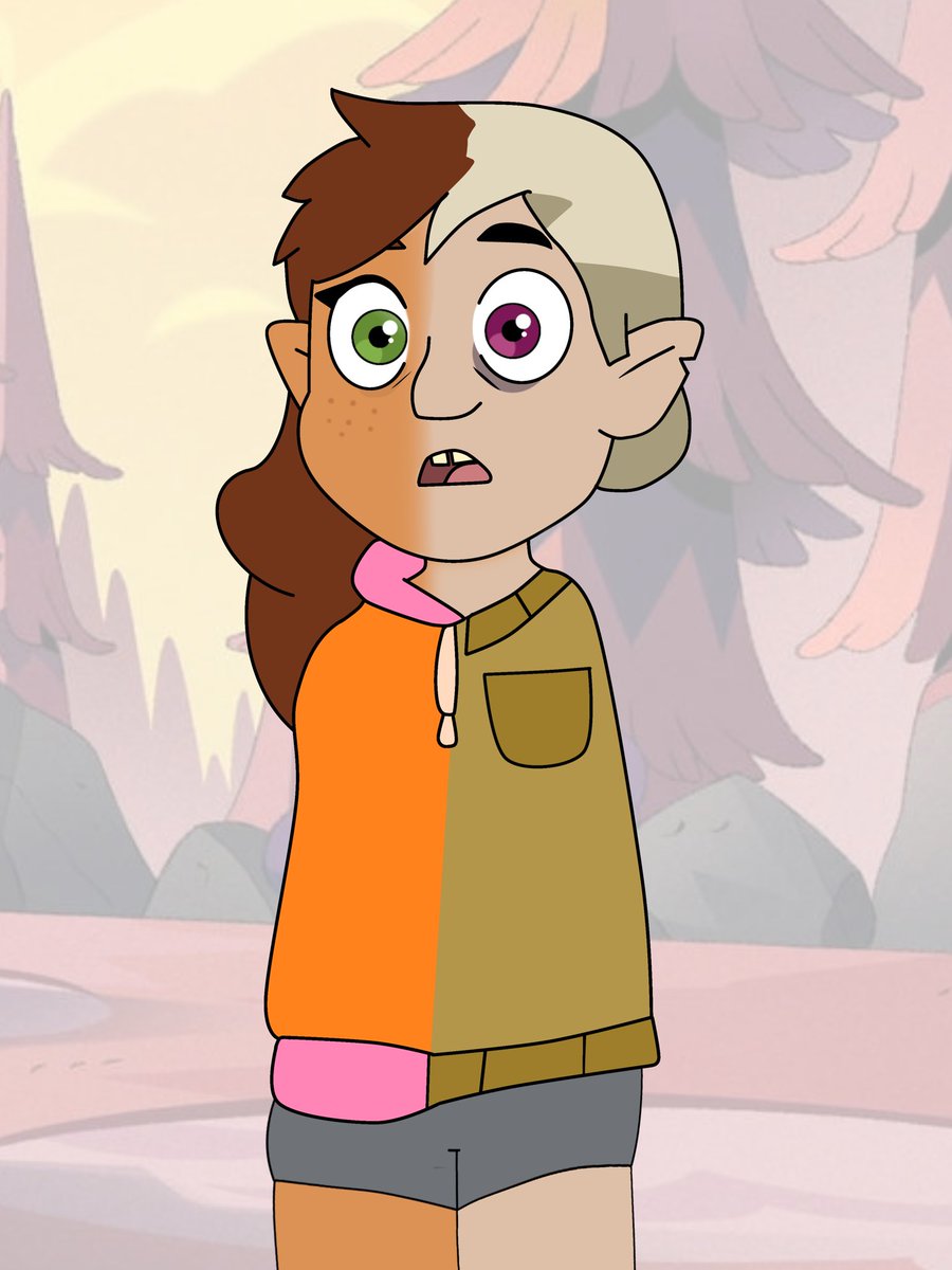 Late Night TF Posting: A Hunter from The Owl House midway transformation #TFEveryday #Postingallmyoldartworksincasepeopleonherewanttoseethem