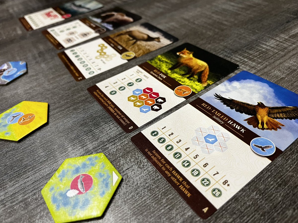 MeepleDungeon's tweet image. I know we are suuuuuper late to the party but…. Cascadia is awesome 😎
🤘🦅🤘@alderac @FallConYYC #WeMakeFun #FC37