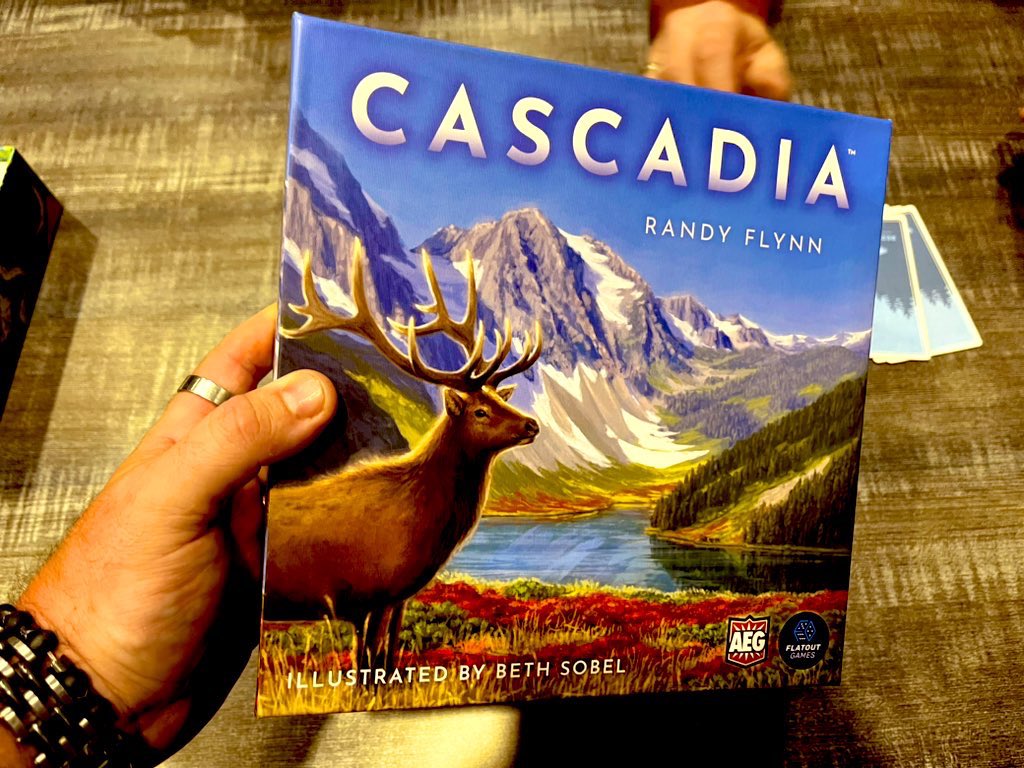 MeepleDungeon's tweet image. I know we are suuuuuper late to the party but…. Cascadia is awesome 😎
🤘🦅🤘@alderac @FallConYYC #WeMakeFun #FC37