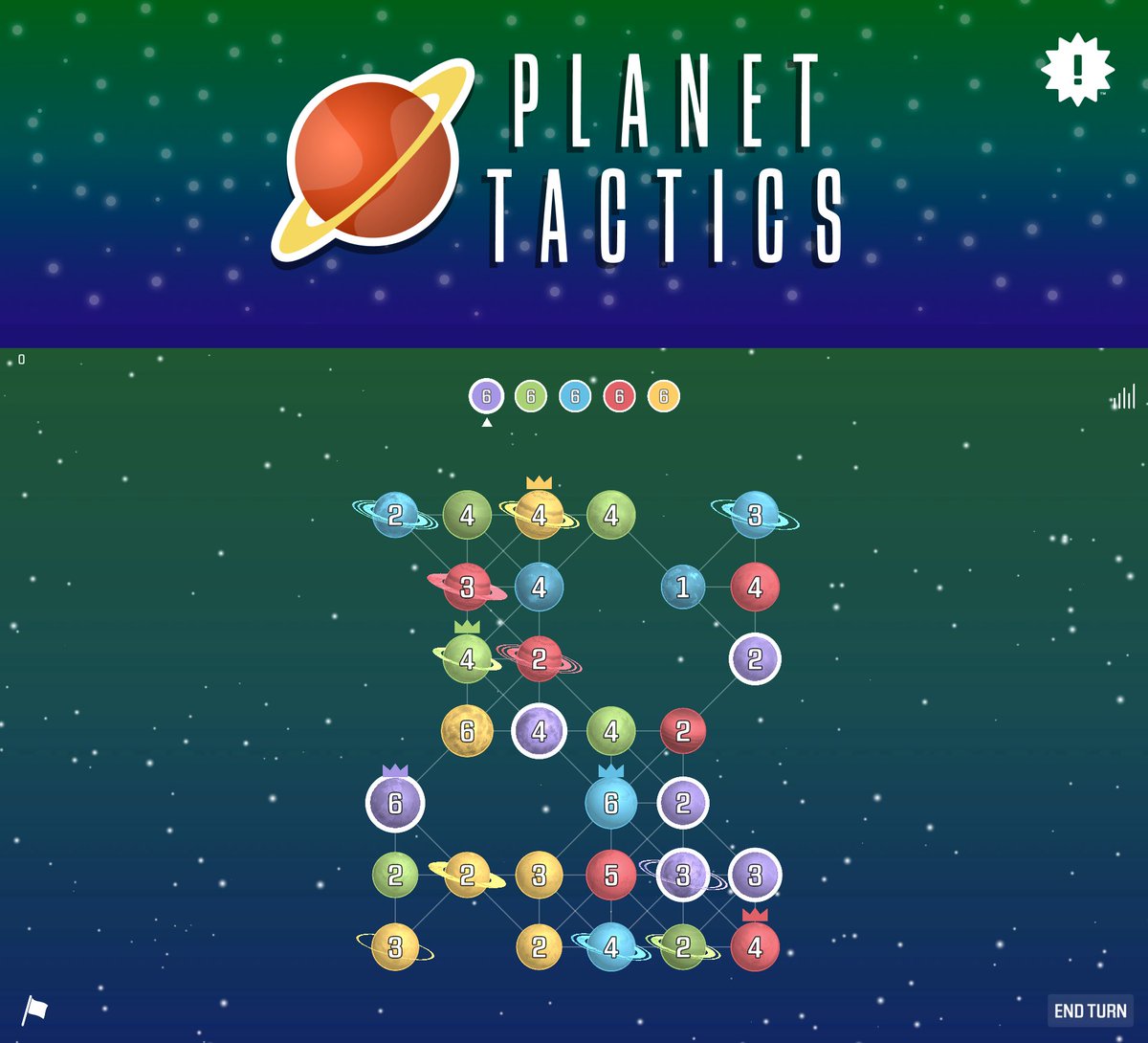 We added a browser-playable demo of Planet Tactics to the <a href="/itchio/">itch.io</a> game page. If you're looking for a chill, minimal Risk-style game with short play sessions, check it out!  

#indiegamedev #browsergames