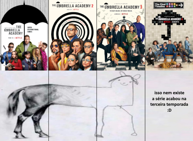 badbunner's tweet photo. me senti obrigado a postar esse meme aqui pra definir meus sentimentos em relação à 4º temporada de The Umbrella Academy https://t.co/LICTSwZ4Cw