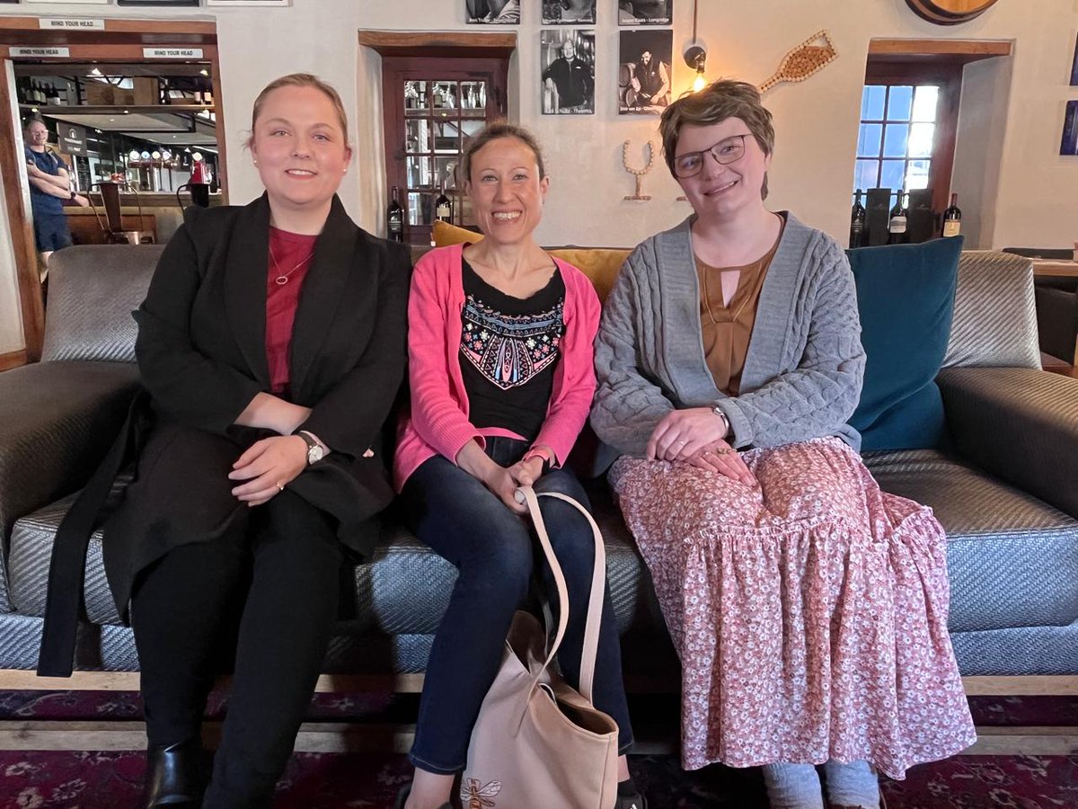 Maria Loades (@marialoades) on Twitter photo There's nothing like catching up in person! Lovely to see <a href="/Bronscapade/">Bronwynè Coetzee 🇿🇦</a> <a href="/Suzanne_Human/">Suzanne Human 🇿🇦</a> IRL this week! It's been too long! There's nothing like catching up in person! Lovely to see <a href="/Bronscapade/">Bronwynè Coetzee 🇿🇦</a> <a href="/Suzanne_Human/">Suzanne Human 🇿🇦</a> IRL this week! It's been too long!