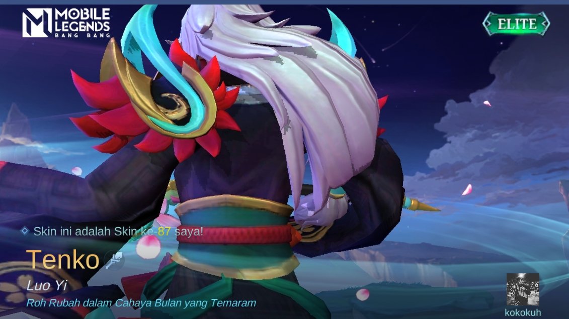 elsaints13's tweet photo. Saya baru saja mendapatkan Skin baru Tenko di Mobile Legends: Bang Bang! Ayo kita berhadapan melawan Player MOBA terbaik dunia bersama-sama! 
https://t.co/ROEbgxCikm https://t.co/6Vii0tXx0m
